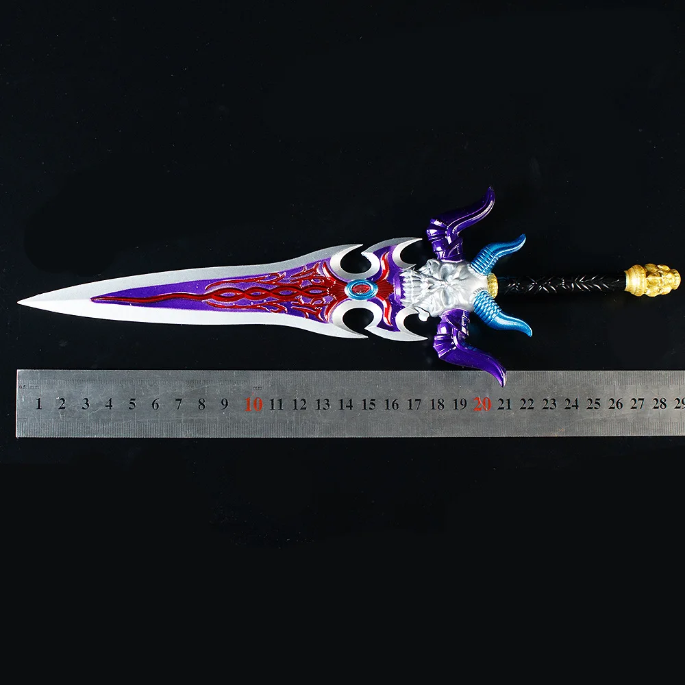 ฟิกเกอร์เกมใหม่ 30 ซม. ดาบปีศาจ อพอฟิส ของสะสมโลหะ งานฝีมือ ของตกแต่งโต๊ะทำงาน ของขวัญวันเกิดเด็ก ของเล่น