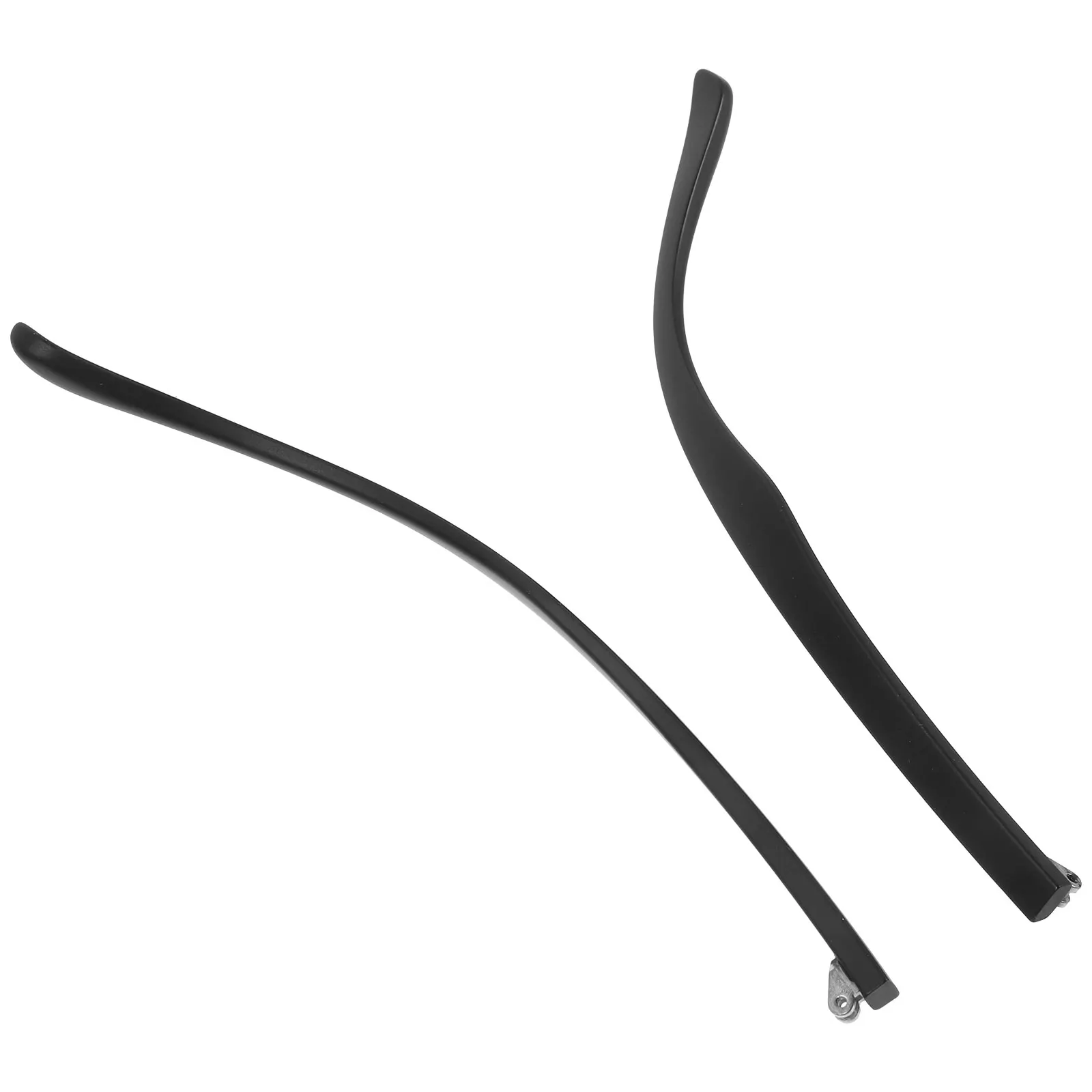 

1 Pair TR90 Glasses Temple Accessories Black Replacement Parts for Eyeglasses Repair Sunglasses Universal Fit Long Serving Time