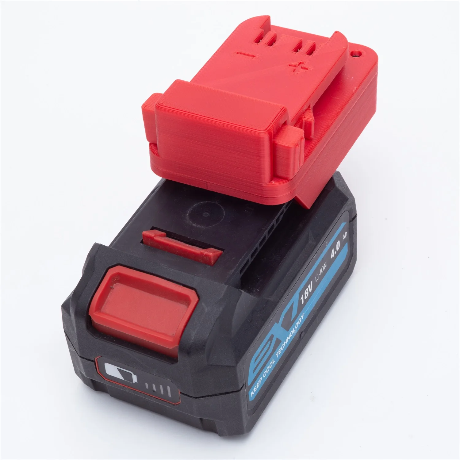 Battery Adapter Converter For ERbauer EXT 18V Lithium Battery for Milwaukee 18V Cordless Power Tools (Not include battery)