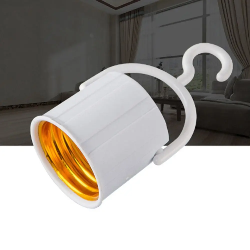 Portable  Adapter For Emergency Light Bulb E27 Hook Lamp Holder Screw Lamp Holder Light Base Lamp