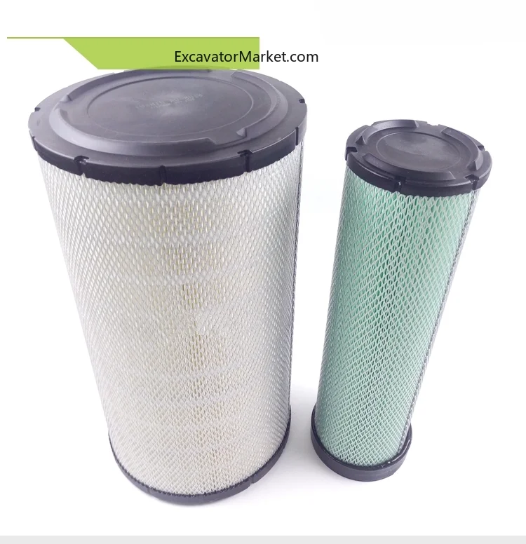 For HITACHI ZX200-3-5-6 KOBELCO SKsk200-8/210 Super 8 excavator Air filter excavator accessories For excavator