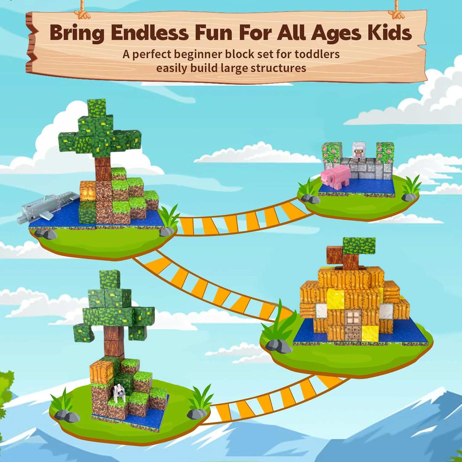 

Pumpkin Farm Park, DIY creative toys, great Halloween and Christmas gifts for children