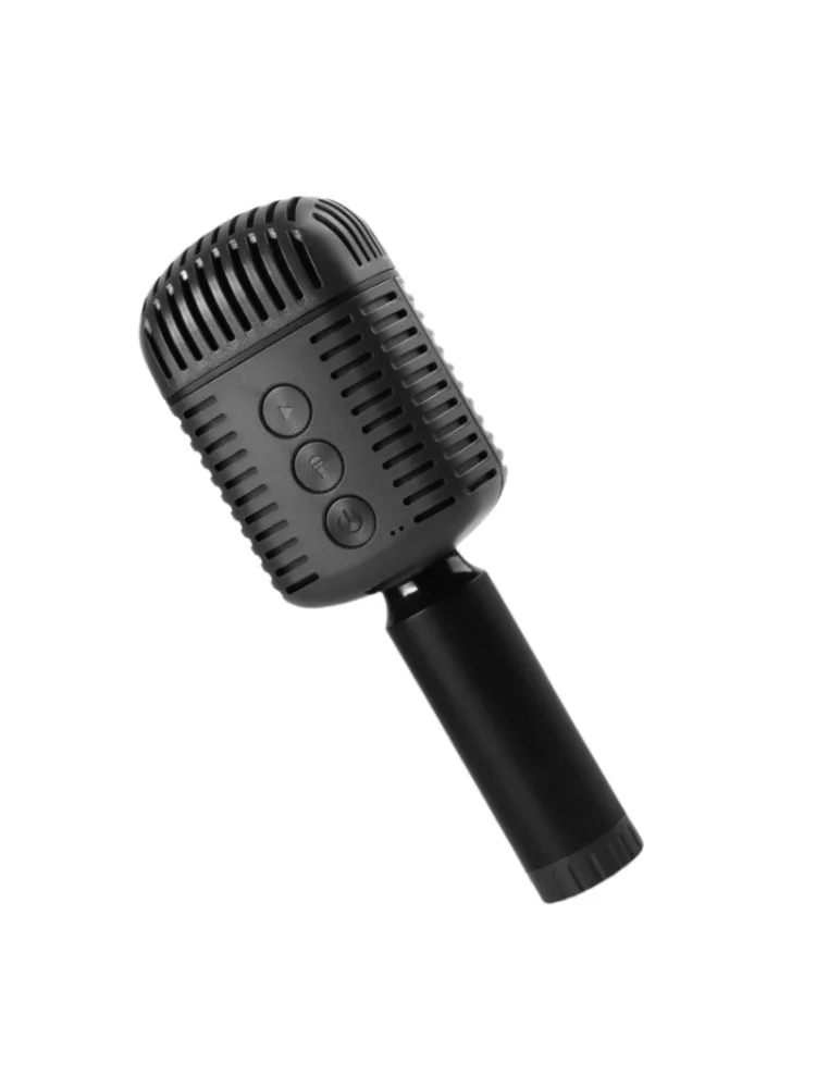

Handheld Kids Karaoke Mic Speaker Wireless Bluetooth Portable KTV HIFI Sound TWS 4 Voice Changer for Phone PC Party Gift