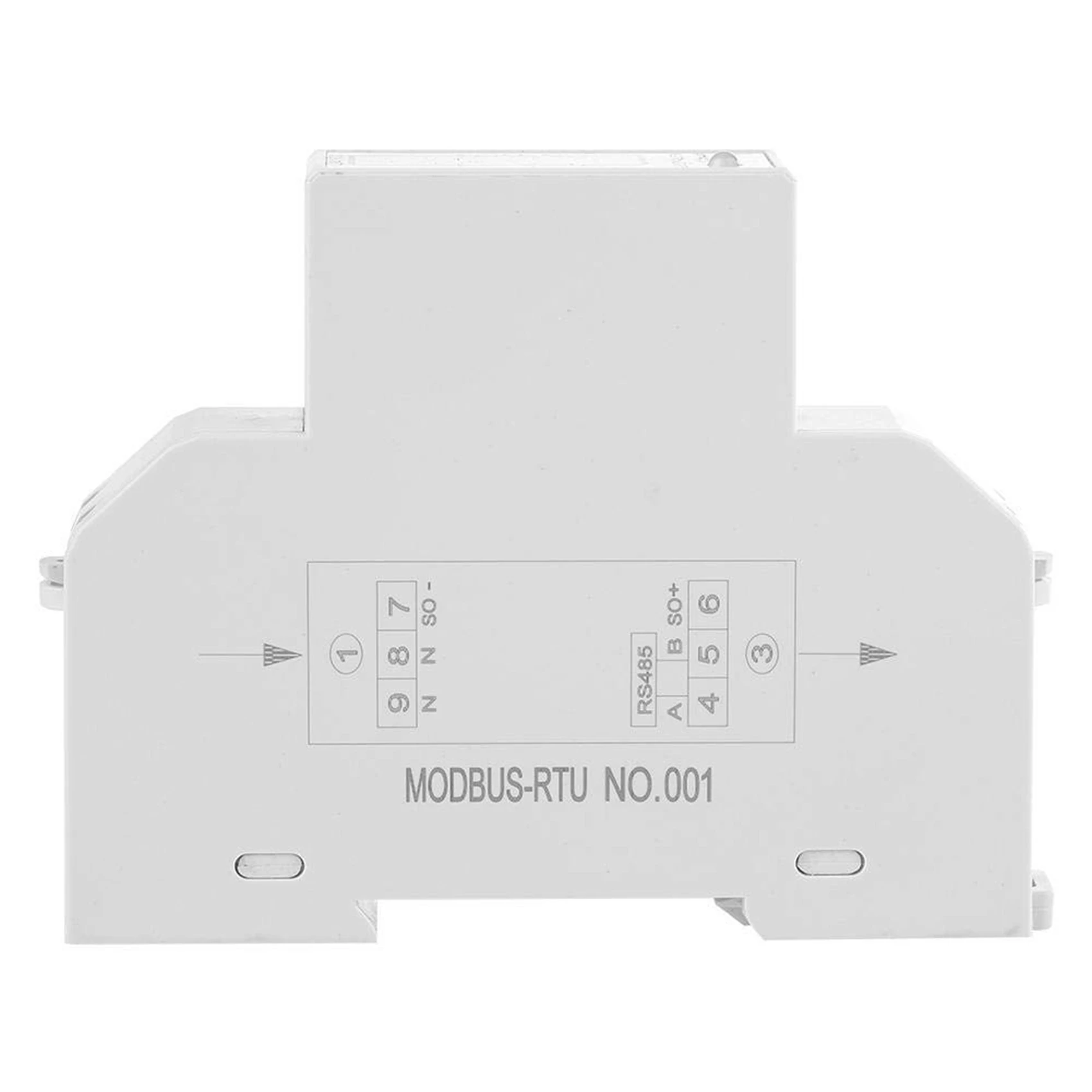 ABUL-2X 5-100A 220V счетчик энергии однофазный RS485 протокол MODBUS ЖК-дисплей с подсветкой DIN-рейка ваттметр счетчик энергии