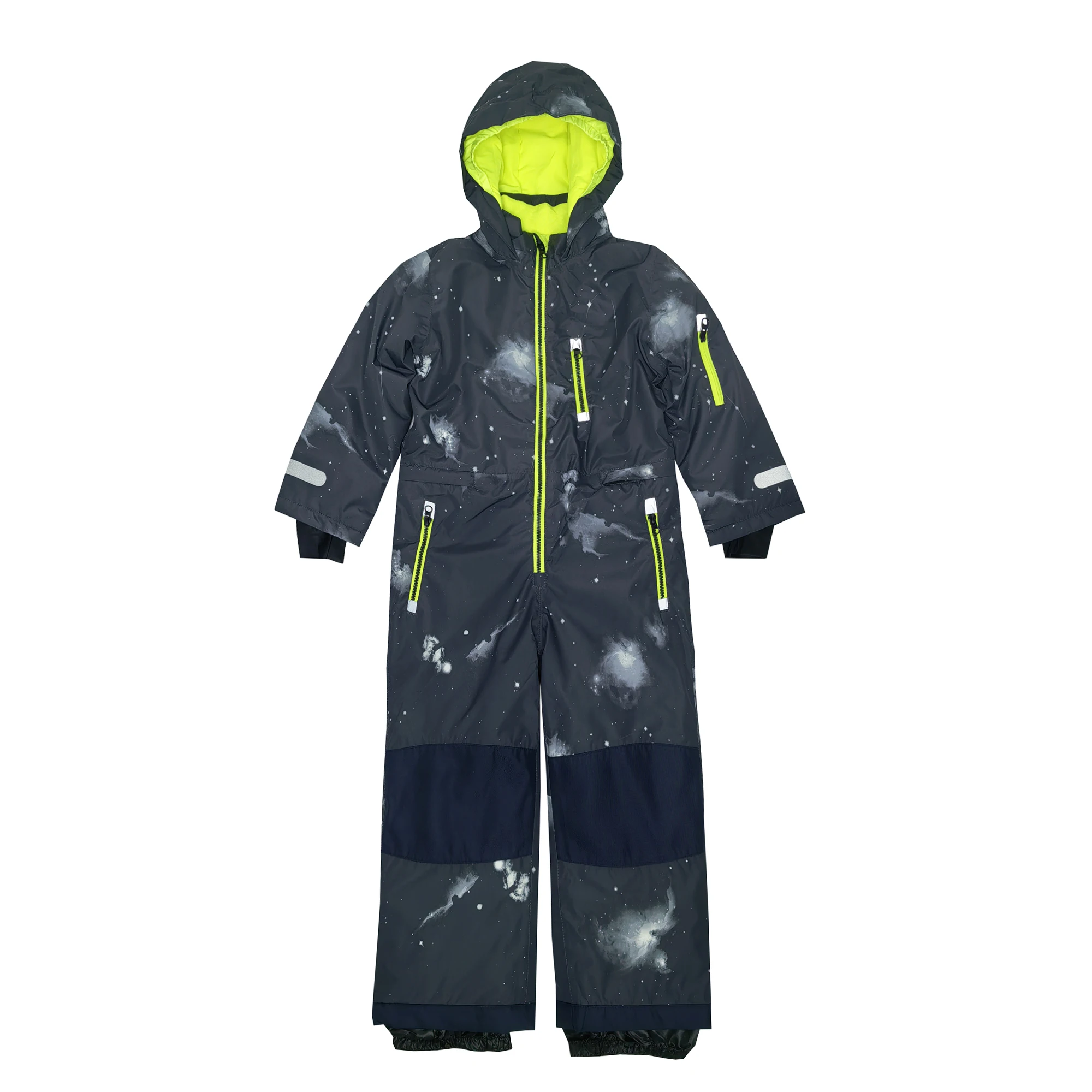 children's-all-match-snowsuit-winter-cotton-filled-outdoor-warmth-windproof-waterproof-zipper-ba-waist-double-board-ski-clo