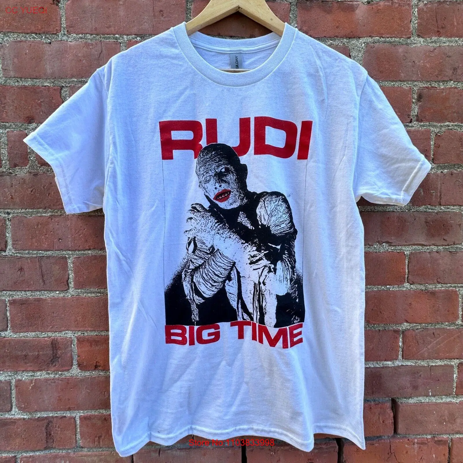 Rudi T-Shirt S-2X Unisex (Screen Printed) 77' Punk