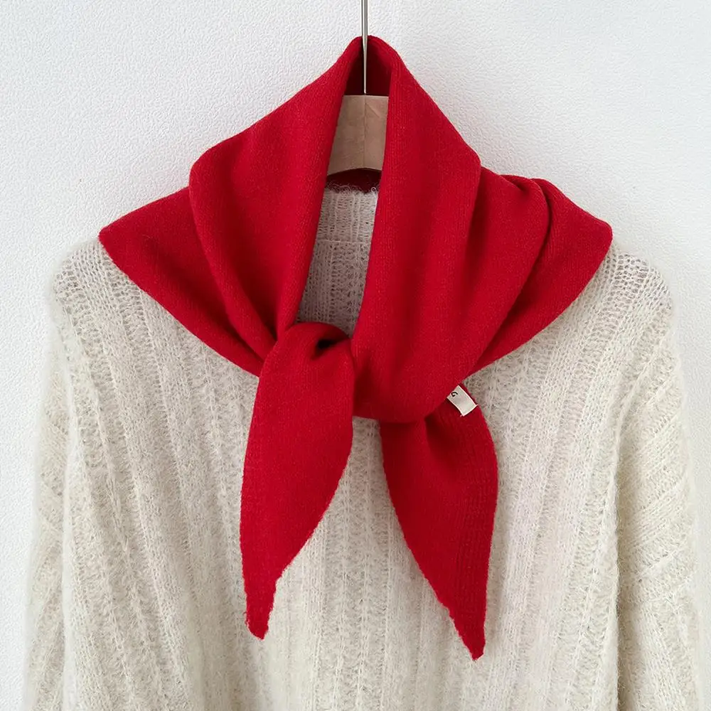 WOL GEBREIDE SJAAL Multifunctionele Warme Driehoekige Sjaal Vrouwen Hoofddoek Winter Warm Breien Halsdoek Haar Wrap Halswarmer