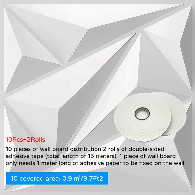10PCS 30x30cm Wand Aufkleber 3D Wand Panels Innen Wand Dekoration Für Wohnzimmer Schlafzimmer Hotel büro Wandbild Fliesen-Panel-Form