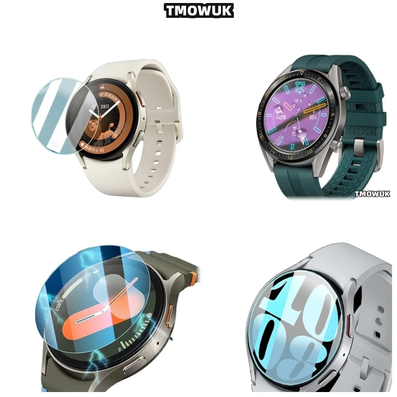 

Tempered Glass HD Anti - Scratch Screen Film For Samsung Galaxy Watch6 Classic 40mm Watch7 Ultra FE 47 44 43mm