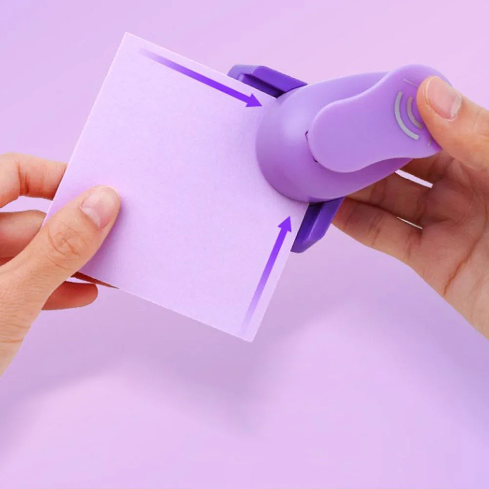 Prático perfurador de papel durável abs scrapbook ferramenta de artesanato para uso em escritório em casa perfurador de buraco artesanal