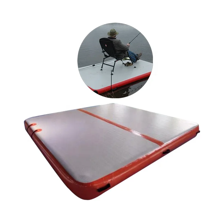 

Лидер продаж 2025 года, прочная надувная плавающая платформа для рыбалки, понтонная док-станция для продажи