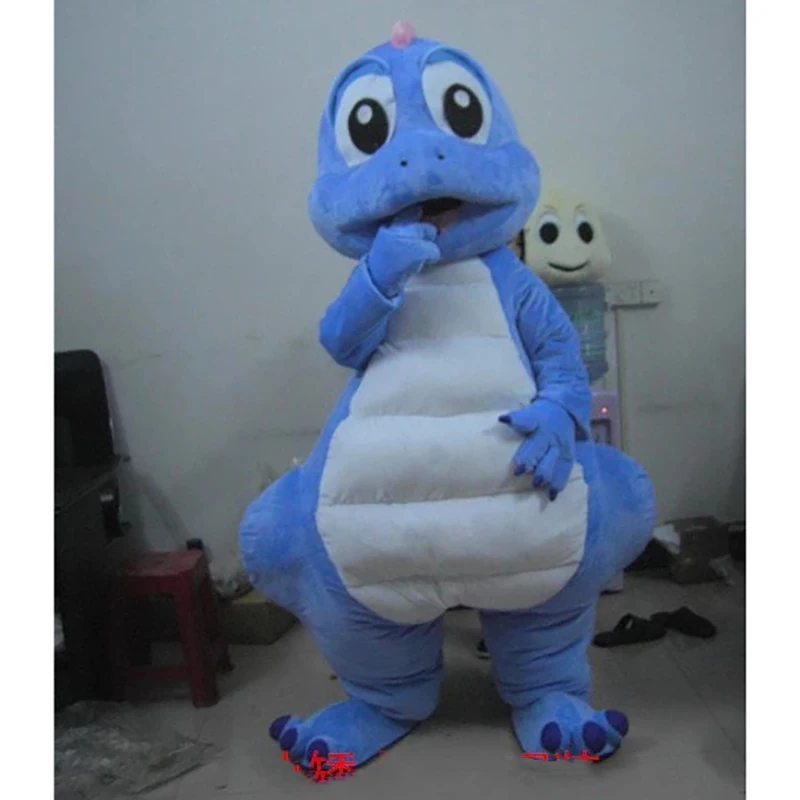 Dinosaur Mascot Costume Toy CospIay Carnival Funny Dragon Cartoon Doll Show Props Adult Size