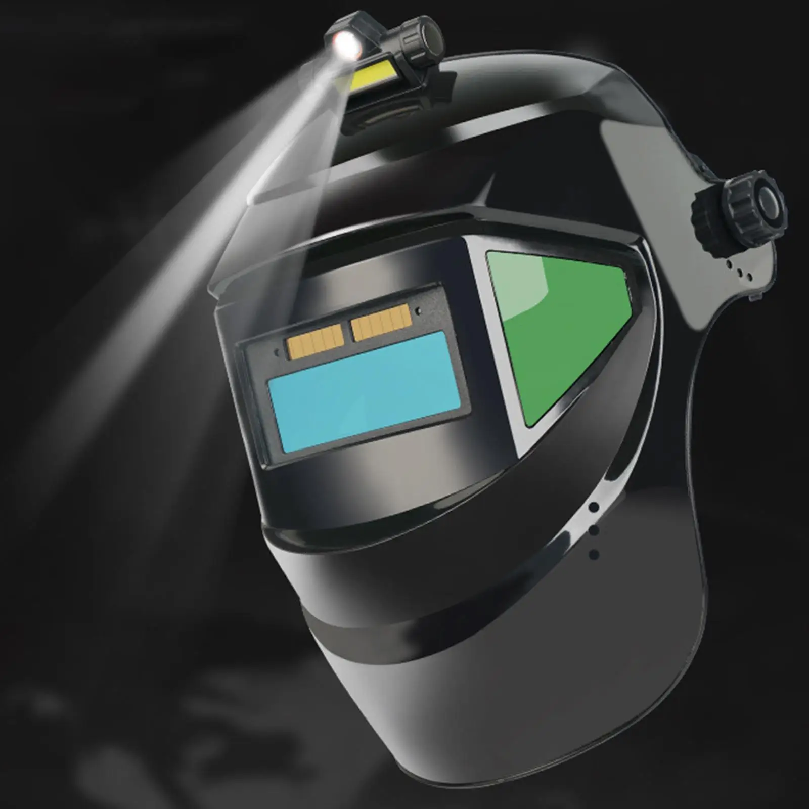 Proteção total Welding Goggles, Óculos de soldador resistentes ao desgaste, Equipamento protetor de moagem, Protetor facial para soldagem