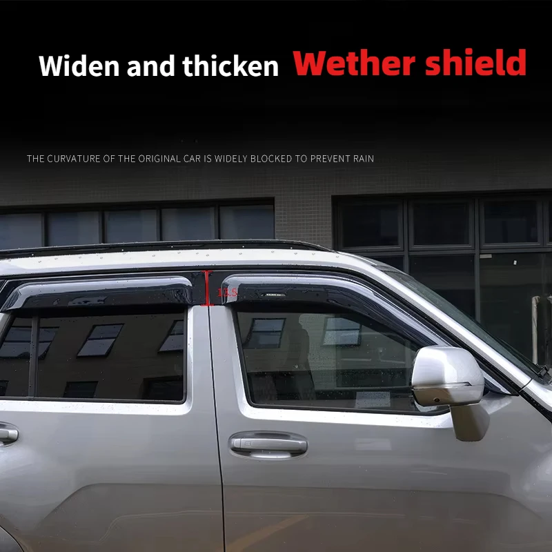 For TANK 700hi4-t Awnings  Car Window Decoration Accessories Widened and Thick Rain Shield Plate Modification