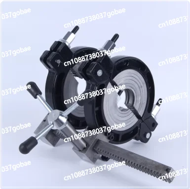 Aerial work pipe tightener pe siphon same layer drainage butt welding machine 50-200 hot melt butt machine