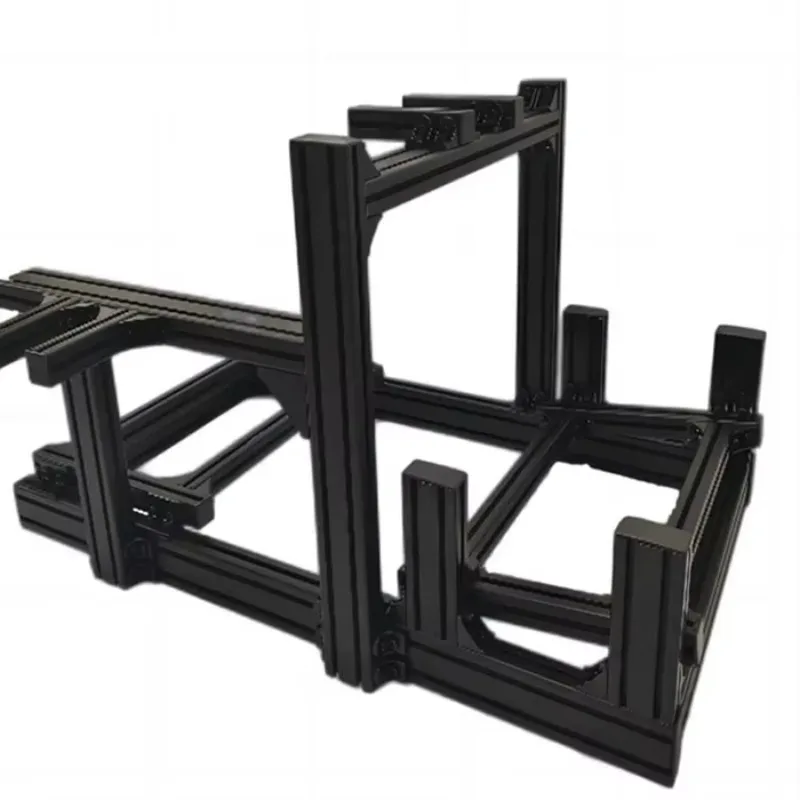 Gran oferta, cabina de carreras Diy, ranura en T, perfil de aluminio 3060, chasis Simracing, juego VR, Kit de plataforma de marco de movimiento, simulador de conducción de coche