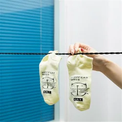 Travel Non-slip Clotheslines Outdoor Travel Camping Portable Drying Clothes Hanger Rack Line Suction Cup Elastic Rope