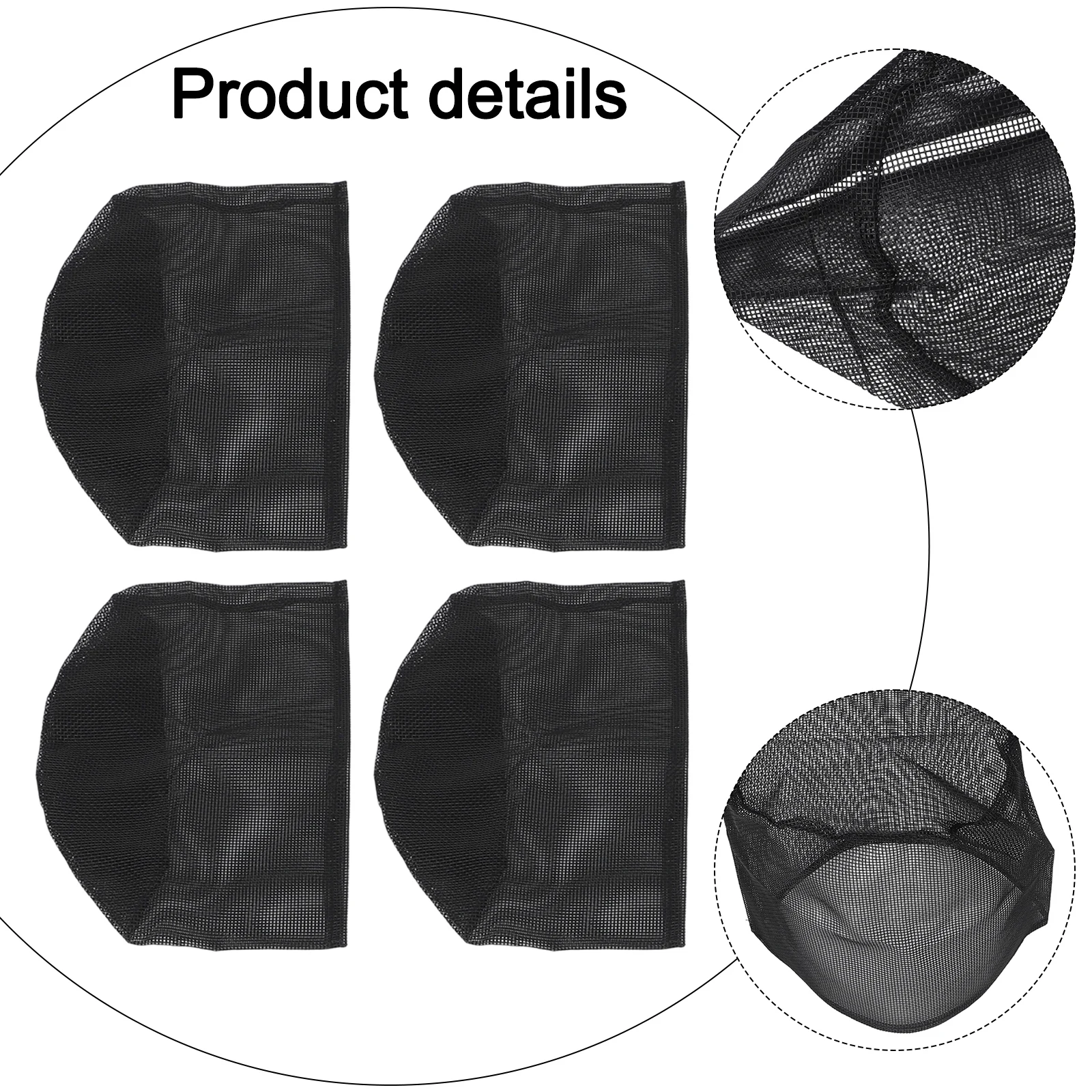 4 Pack of Reusable Mesh Grow Bags for For aquatic Plants Promotes Healthy Root Development and Air Circulation