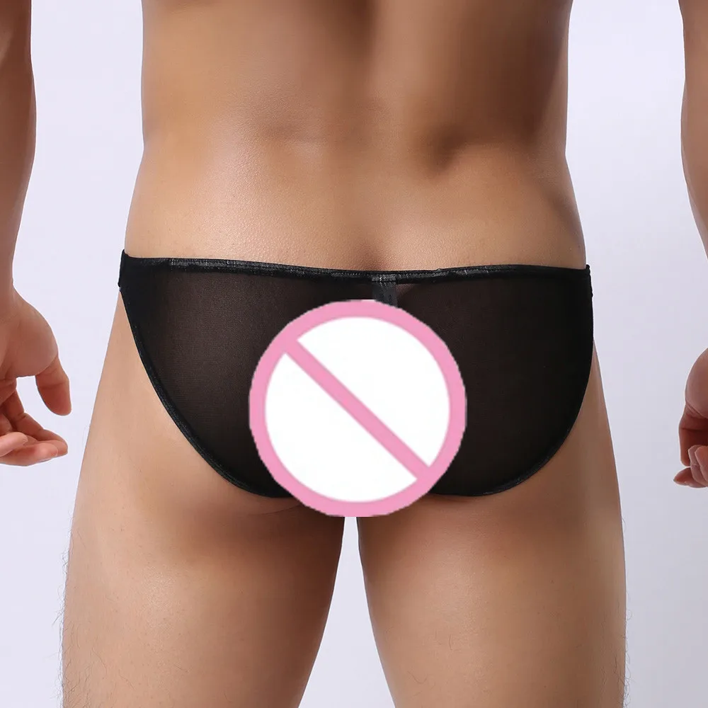 Culotte taille basse pour homme, caleçon transparent, sexy, couleur unie, document, callogging, bien-être, tentation, 7.0, 2023