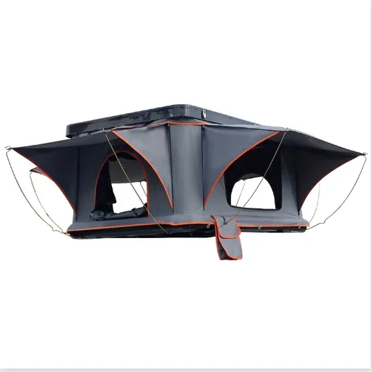 Automatic Waterproof Vehicle-Mounted Roof Tent Outdoor Hard Shell Quick-Open Vertical Lift Tent for Cars