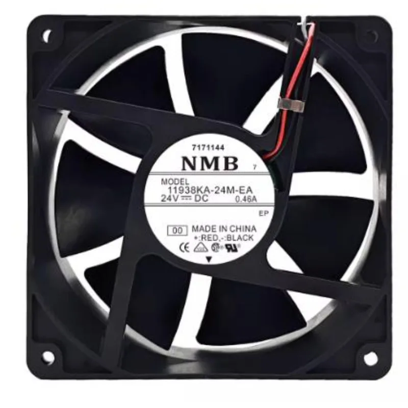 

New Fan for NMB 11938KA-24M-EA 11938KA-24M-FA 11938KA-24M-AA 24V 0.46A 2 Lines Cooling Cooler Fan