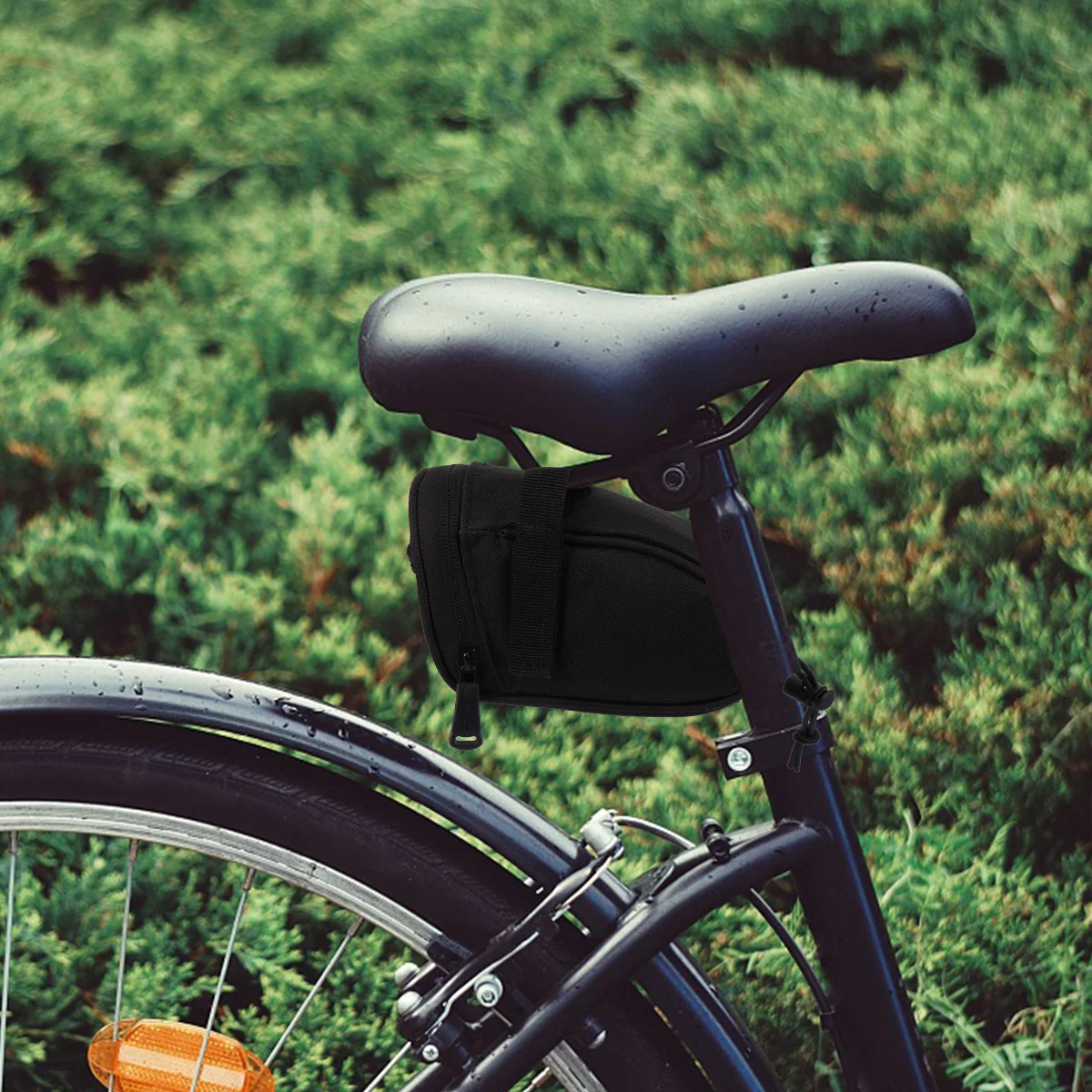 Bike Backseat Bag Waterproof Storage Pouch For Mountain Bike Outdoor Riding Cycling Equipment Durable Rear Seat