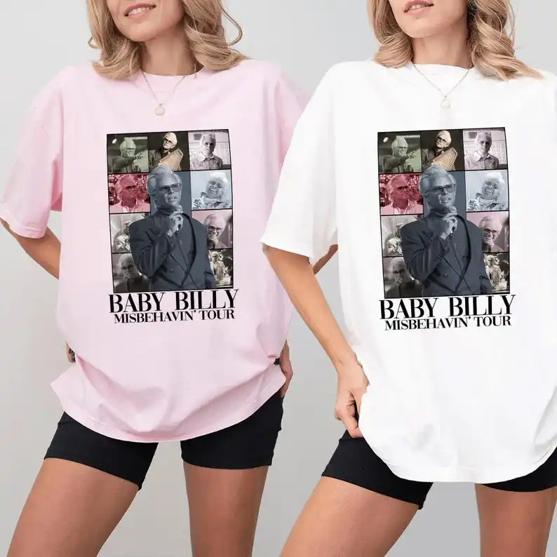 Uncle Baby Billy  Shirt, The Righteous Gemstones Movie, Misbehavin Tour Unisex Softstyle T-Shirt, Gift for Fan