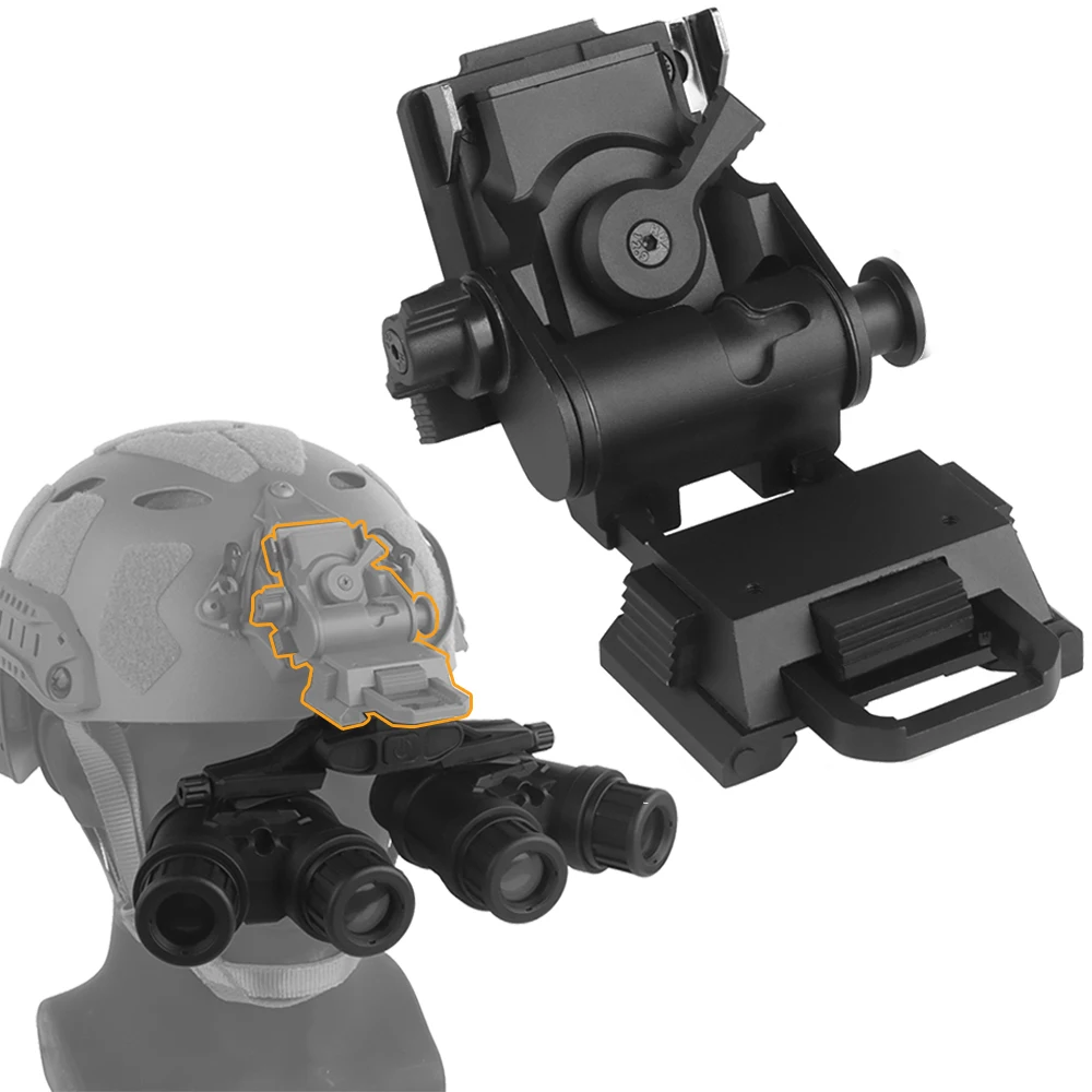

L4G24 Tactical Fast Helmet NVG Holder Bracket For PVS15/18 GPNVG18 Night Vision Goggles Mounts Nylon/Alloy Holder Helmet Gear