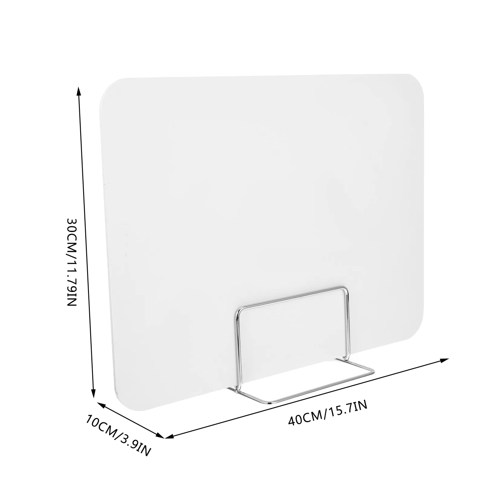 Student Exam Divider Desk Privacy Screen Classroom Testing Shield Sturdy Plastic Table Partition Panel for Study Office Home