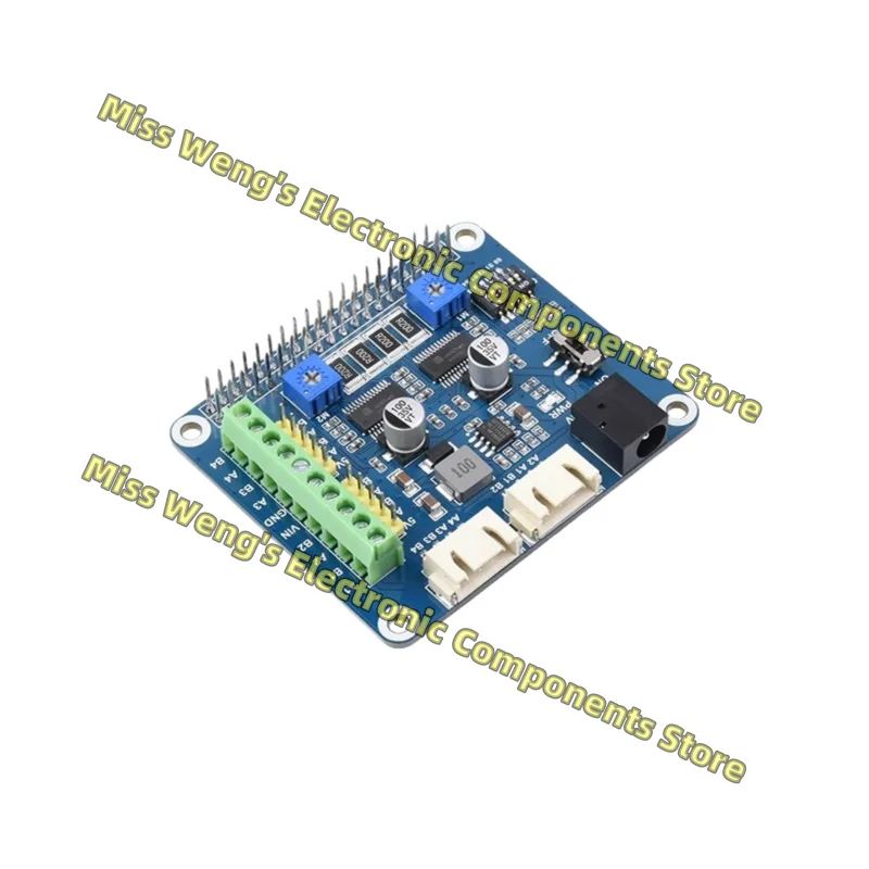 

Raspberry Pi Zero W/3B+/4B Stepper Motor Driver Board 8825 Module Two way Stepper Motor Stepper Motor HAT Stepper Motor HAT(B)