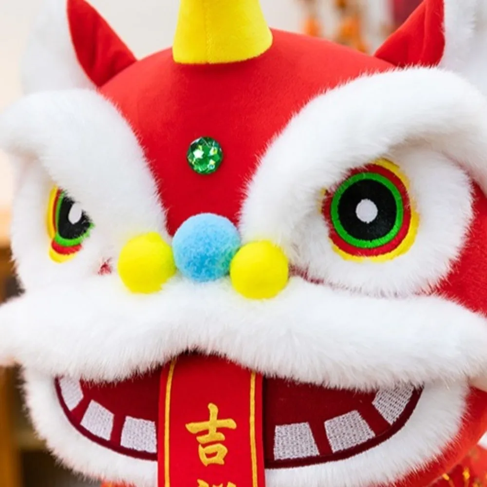 

Lion Dance Lion Dance Colorful Sequined 21/30/40cm Stuffed Animal Pendants Fluffy Creative Chinese New Year Gift Birthday Gift