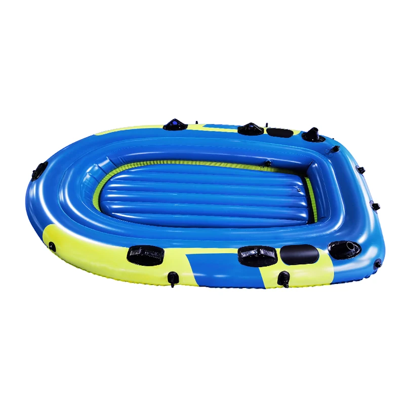 3M Pvc Outdoor Opvouwbare Rubberboot Opblaasbare Luchtboot Visserij Roeiboot Voor 2 Persoon