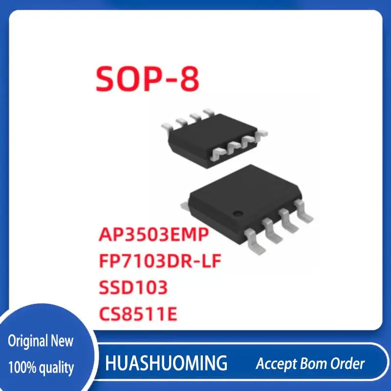 10 unids/lote AP3503E AP3503 AP3503EMP FP7103DR-LF FP7103DR FP7103 SSD103 SSD 103 CS8511E CS8511 SOP-8