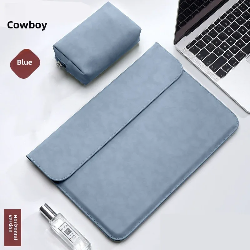 

Для 14/15/16 дюймов 2025 Lenovo IdeaPad Slim 3x/5 16IRH10R внутренняя сумка для ноутбука кожаная ультратонкая защитная крышка сумка для хранения