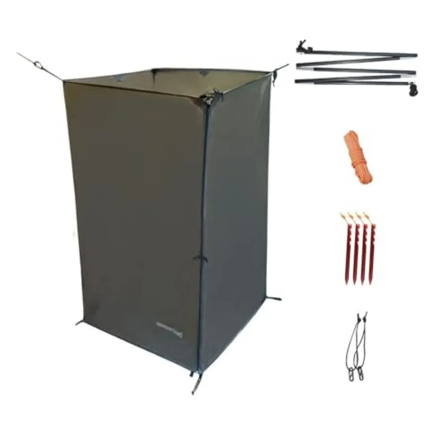 

Portable Privacy Shower Tent, Ultralight Camping Shower Shelter Portable Toilet Tent Bathroom Tent Privacy Changing Dressing Ro