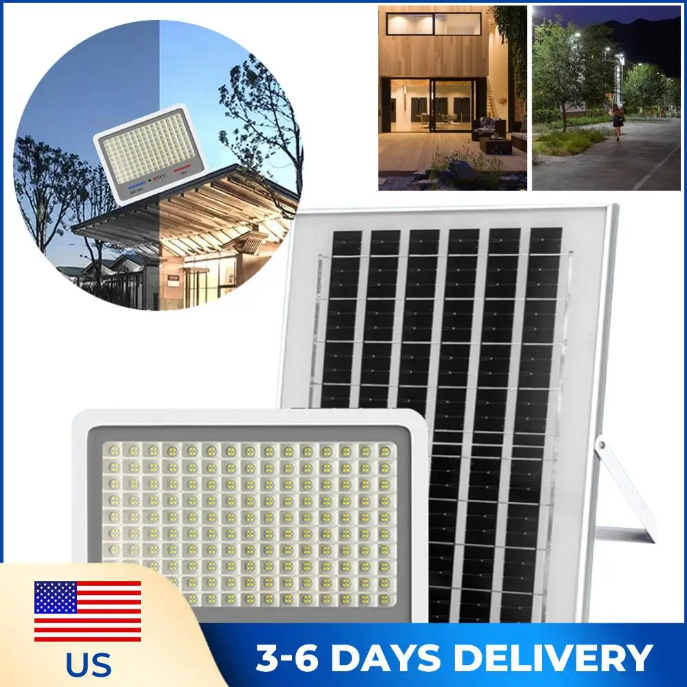 

Солнечный светодиодный уличный светильник IP67, водонепроницаемый, с несколькими режимами, для наружного освещения, с пультом ДУ, для патио, дорожек, двора