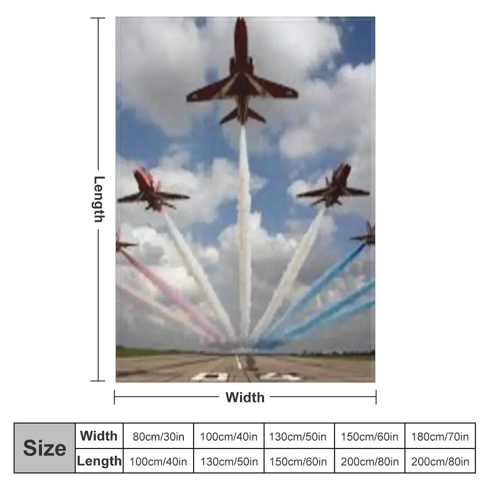 red arrows just taking off Throw Blanket Winter beds Shaggy Bed linens Nap halloween Sleeping Bag Blankets