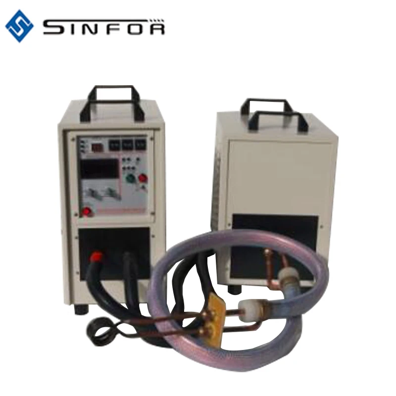 IGBT 25kw industrial bearing magnetic high frequency handheld metal induction heater for bolts