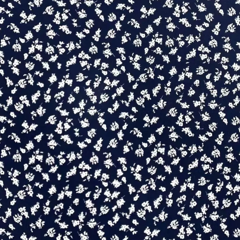 spring /summer fabric printed fabric 45s artificial cotton printed cotton silk floral fabric, dress pants clothing fabric