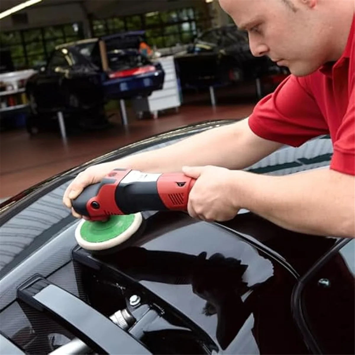 Rodada lã sentiu disco roda Pad, 100 Angle Grinder, polimento buffer, furo, dia, verde, 18 Pack, 4"