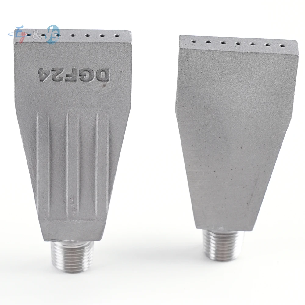 

1/8 "нержавеющая сталь, 7 отверстий, насадка для выдувания воздуха DGF24, плоский вентилятор, воздушный нож, сильное выдувание, сушка и охлаждение, промышленная чистка