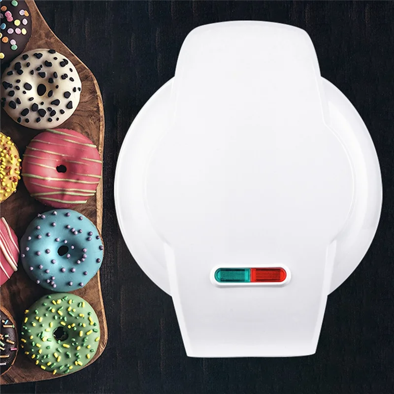 Mini Donuts Machine 110V Donut Maker Machine DIY Home Use Mini Doughnut Maker White US Plug