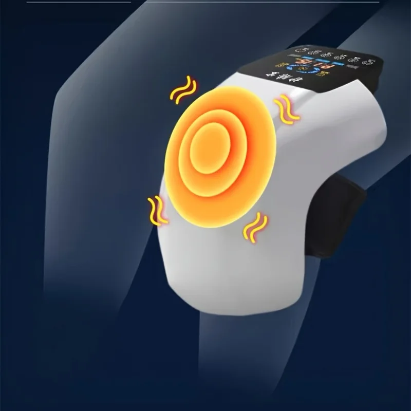 Heating Knee Pad Knee Massager Vibration Hot Compress Joint Massager Physiotherapy Instrument Gift For Parents And Elderly