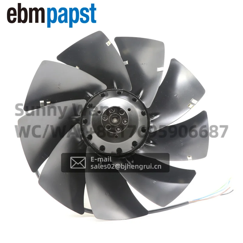 ebmpapst A2E250-AM06-01 230V AC 115/150W 0.53A 250mm 2450RPM 2600RPM 115W 150W Inverter Outer Rotor Axial Cooling Fan