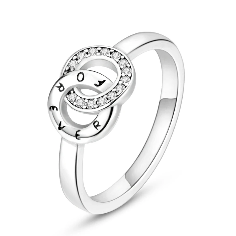 Women's 925 Sterling Silver Luxury Stackable Ring, Wedding Gift