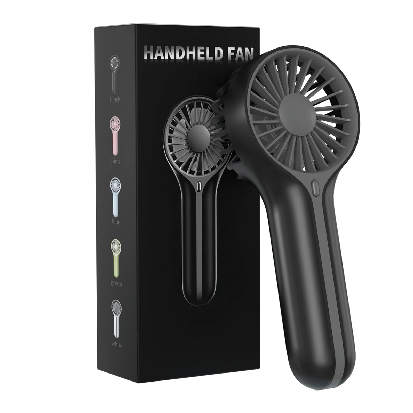 

Мини-персональный портативный вентилятор, небольшой портативный портативный вентилятор, работающий от батареи, перезаряжаемый через USB, настольный вентилятор для макияжа лица с ба