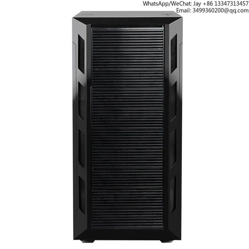 

New Design ATX Desk Top Gaming Computer Mid Tower With 10*5.25 CD Room And 15*3.5\" HDD Storage Includes Adapter