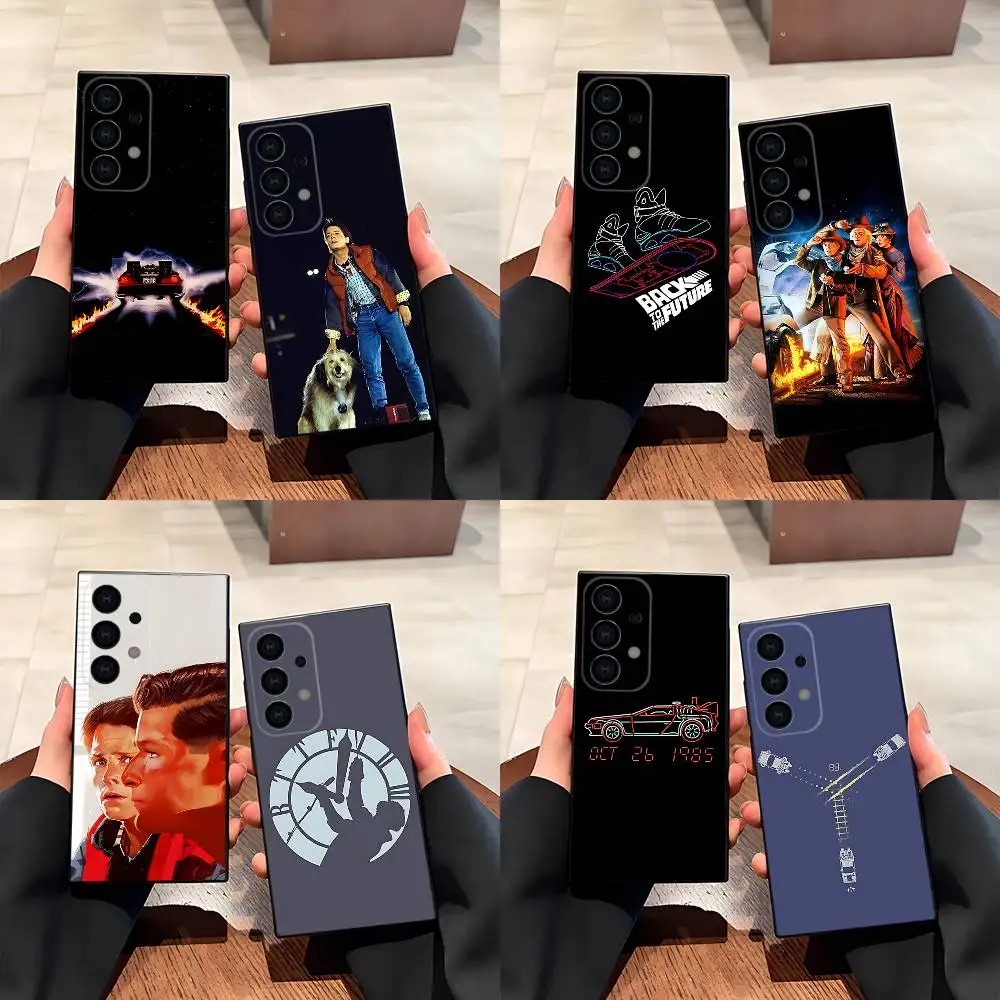 

Movie Back To The Future Phone Case for Samsung S series s21 s22 s23 s24 s25 FE Plus Ultra TPU Soft to Skin-friendly case