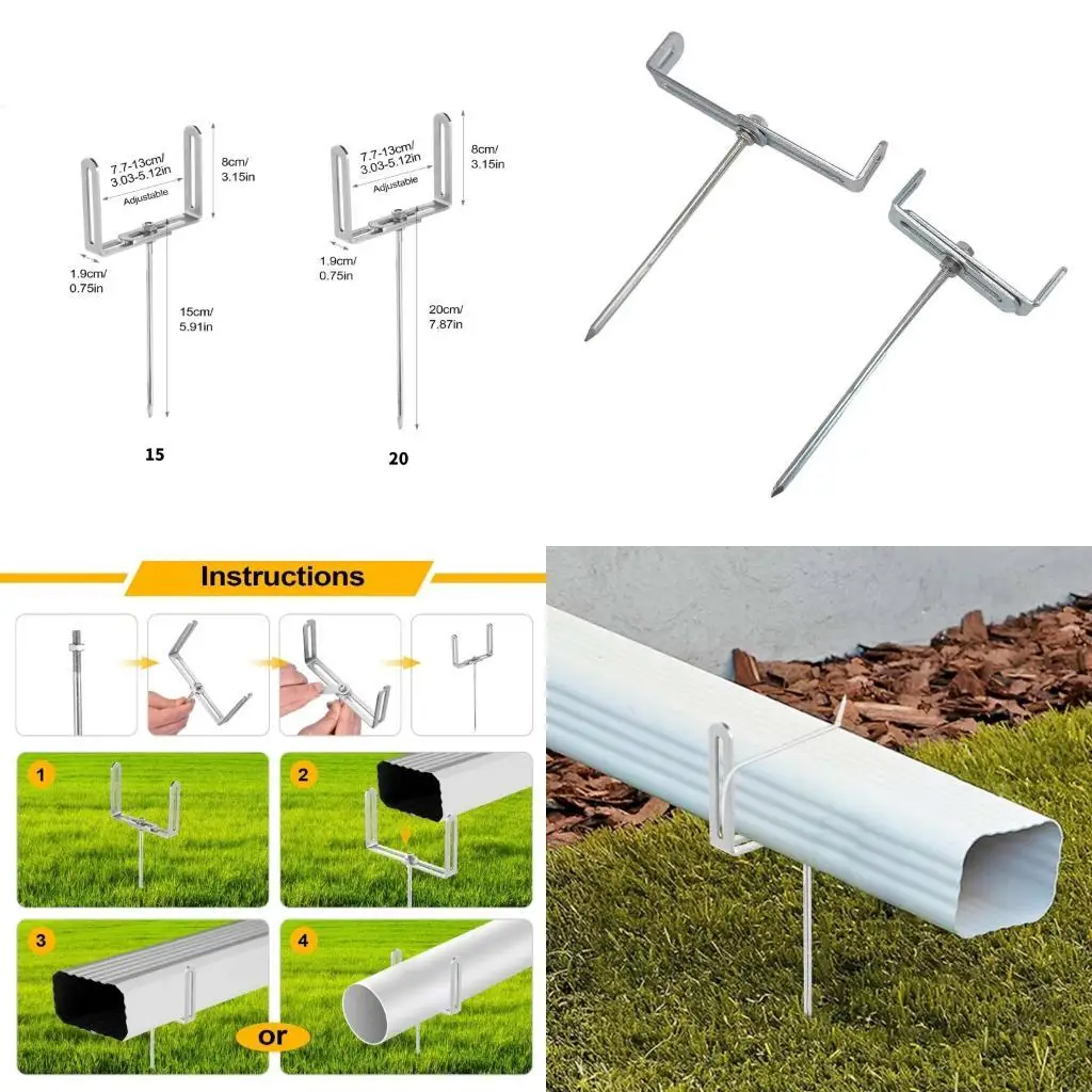 

M7DA 2PCS Регулируемый наружный дождь.