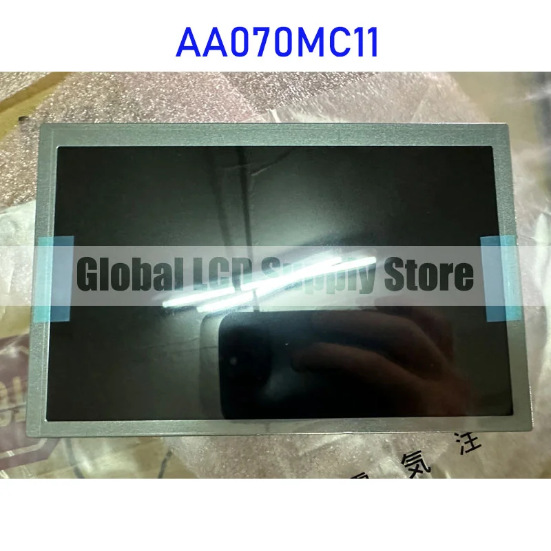 AA070MC11 7.0 Inch LCD Display Screen Panel Original for Mitsubishi 20 Pins Connector Brand New and Fast Shipping 100% Tested